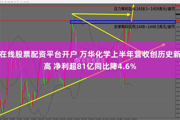 在线股票配资平台开户 万华化学上半年营收创历史新高 净利超81亿同比降4.6%