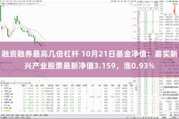 融资融券最高几倍杠杆 10月21日基金净值：嘉实新兴产业股票最新净值3.159，涨0.93%